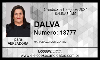 Candidato DALVA 2024 - SALINAS - Eleições