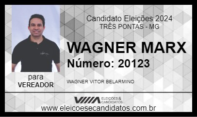 Candidato WAGNER MARX 2024 - TRÊS PONTAS - Eleições