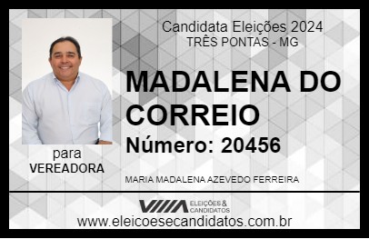 Candidato MADALENA AZEVEDO 2024 - TRÊS PONTAS - Eleições