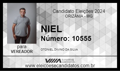 Candidato NIEL 2024 - ORIZÂNIA - Eleições