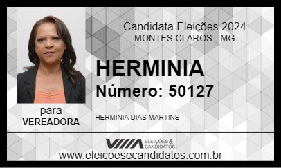 Candidato HERMINIA 2024 - MONTES CLAROS - Eleições