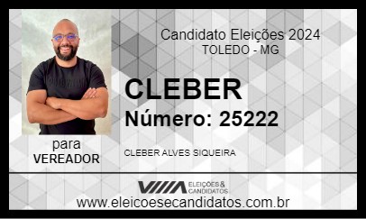 Candidato CLEBER 2024 - TOLEDO - Eleições