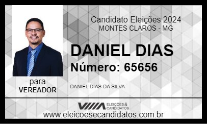 Candidato DANIEL DIAS 2024 - MONTES CLAROS - Eleições