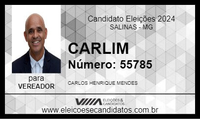 Candidato CARLIM 2024 - SALINAS - Eleições