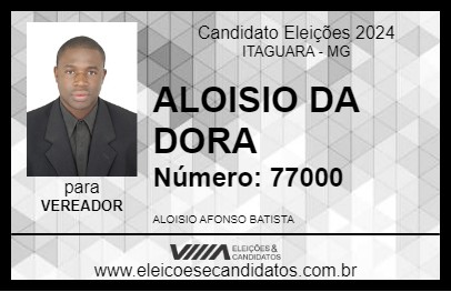 Candidato ALOISIO DA DORA 2024 - ITAGUARA - Eleições