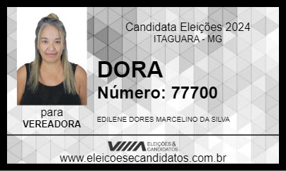 Candidato DORA 2024 - ITAGUARA - Eleições