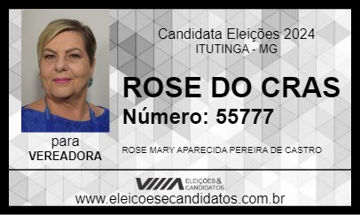 Candidato ROSE 2024 - ITUTINGA - Eleições