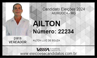 Candidato AILTON 2024 - AIURUOCA - Eleições