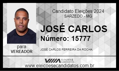 Candidato JOSÉ CARLOS 2024 - SARZEDO - Eleições