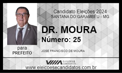 Candidato DR. MOURA 2024 - SANTANA DO GARAMBÉU - Eleições