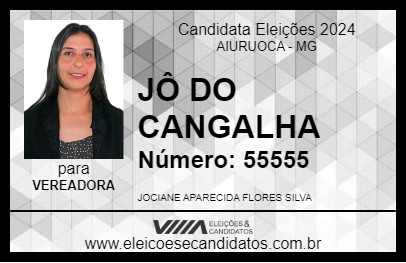 Candidato JÔ DO CANGALHA 2024 - AIURUOCA - Eleições