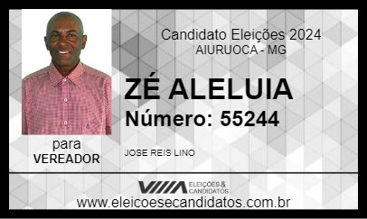 Candidato ZÉ ALELUIA 2024 - AIURUOCA - Eleições