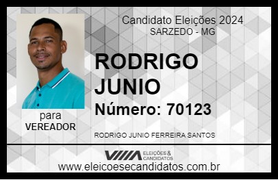 Candidato RODRIGO JUNIO 2024 - SARZEDO - Eleições