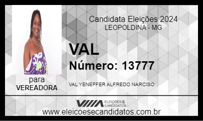 Candidato VAL 2024 - LEOPOLDINA - Eleições