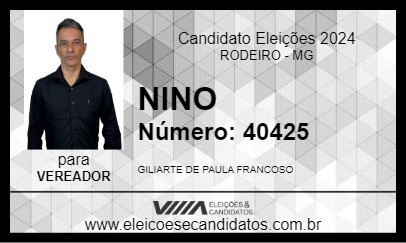 Candidato NINO 2024 - RODEIRO - Eleições