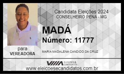 Candidato MADÁ 2024 - CONSELHEIRO PENA - Eleições