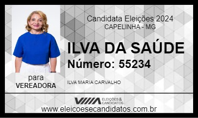 Candidato ILVA DA SAÚDE 2024 - CAPELINHA - Eleições