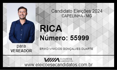 Candidato RICA 2024 - CAPELINHA - Eleições