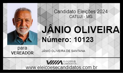 Candidato JÂNIO OLIVEIRA 2024 - CATUJI - Eleições