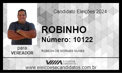 Candidato ROBINHO 2024 - BARÃO DE COCAIS - Eleições