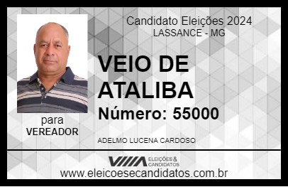 Candidato VEIO DE ATALIBA 2024 - LASSANCE - Eleições