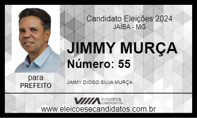 Candidato JIMMY MURÇA 2024 - JAÍBA - Eleições