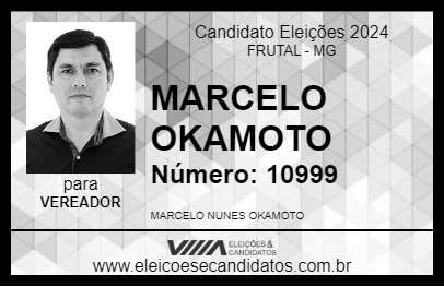 Candidato MARCELO OKAMOTO 2024 - FRUTAL - Eleições