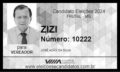 Candidato ZIZI 2024 - FRUTAL - Eleições