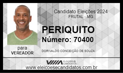 Candidato PERIQUITO 2024 - FRUTAL - Eleições