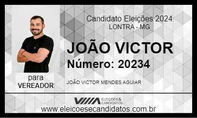 Candidato JOÃO VICTOR 2024 - LONTRA - Eleições