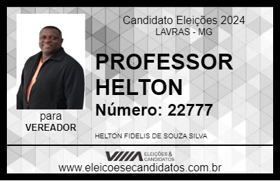 Candidato PROFESSOR HELTON 2024 - LAVRAS - Eleições