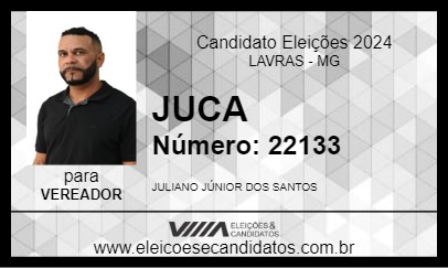 Candidato JUCA 2024 - LAVRAS - Eleições