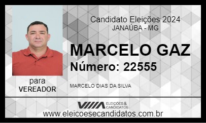 Candidato MARCELO GÁS 2024 - JANAÚBA - Eleições