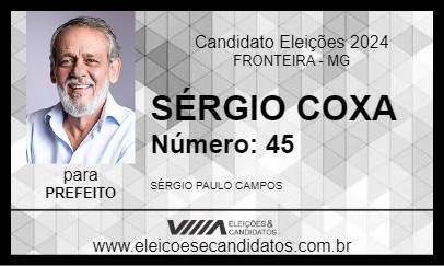 Candidato SÉRGIO COXA 2024 - FRONTEIRA - Eleições