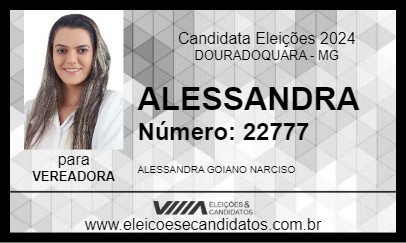 Candidato ALESSANDRA 2024 - DOURADOQUARA - Eleições