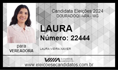 Candidato LAURA 2024 - DOURADOQUARA - Eleições