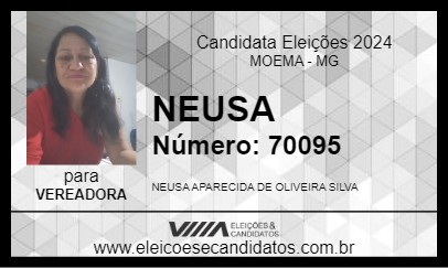 Candidato NEUSA 2024 - MOEMA - Eleições