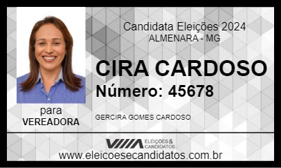 Candidato CIRA CARDOSO 2024 - ALMENARA - Eleições