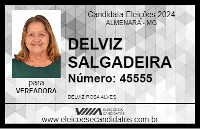 Candidato DELVIZ SALGADEIRA 2024 - ALMENARA - Eleições