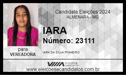 Candidato IARA 2024 - ALMENARA - Eleições