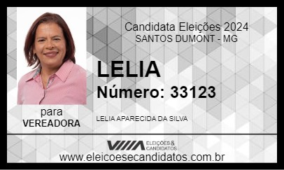 Candidato LELIA 2024 - SANTOS DUMONT - Eleições