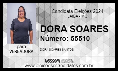 Candidato DORA SOARES 2024 - JAÍBA - Eleições