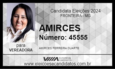 Candidato AMIRCES 2024 - FRONTEIRA - Eleições