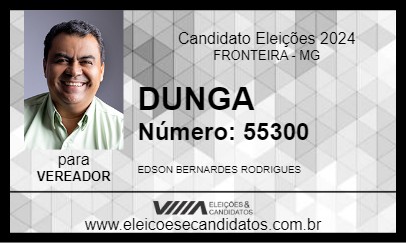 Candidato DUNGA 2024 - FRONTEIRA - Eleições