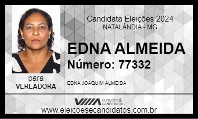 Candidato EDNA ALMEIDA 2024 - NATALÂNDIA - Eleições