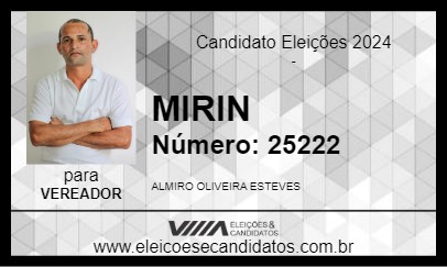 Candidato MIRIN 2024 - LADAINHA - Eleições