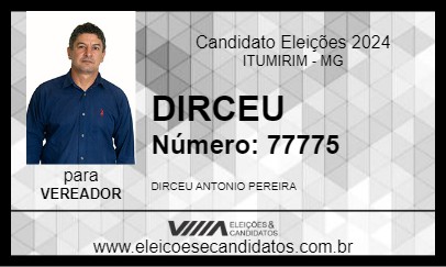 Candidato DIRCEU 2024 - ITUMIRIM - Eleições