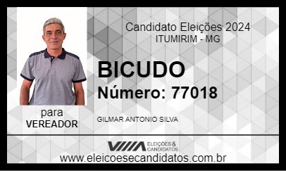 Candidato BICUDO 2024 - ITUMIRIM - Eleições