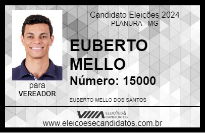 Candidato EUBERTO MELLO 2024 - PLANURA - Eleições