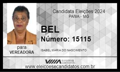 Candidato BEL 2024 - PAIVA - Eleições